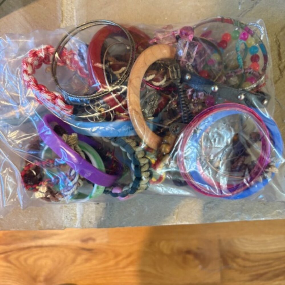Mystery Bracelet & Ring Grab Bag of Assorted Styles, Sizes